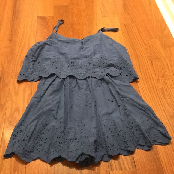 Xhilaration 100% Cotton Romper - Picture 4 of 8